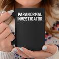 Paranormal Investigator Ghost Hunting Halloween [Back Print] Coffee Mug Unique Gifts